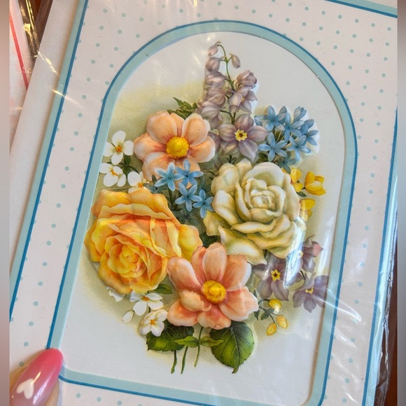 70s Vintage Puffy Greeting Cards - Picture 2 of 3
